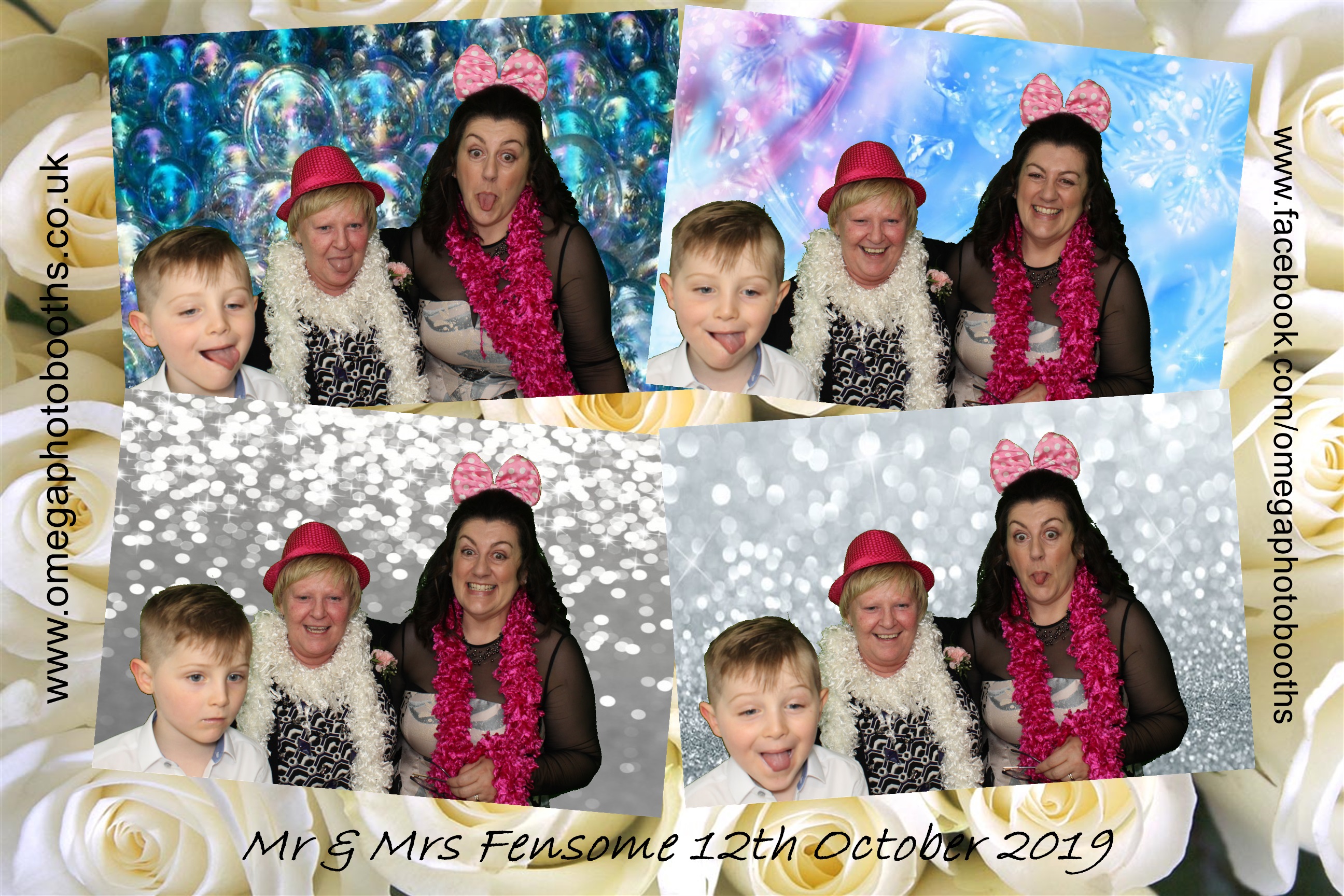 Mr & Mrs Fensome | View more photos from the event at gallery.omegaphotobooths.co.uk/u/Omega-Photobooths/Mr-Mrs-Fensome